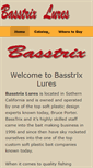 Mobile Screenshot of basstrixlures.com